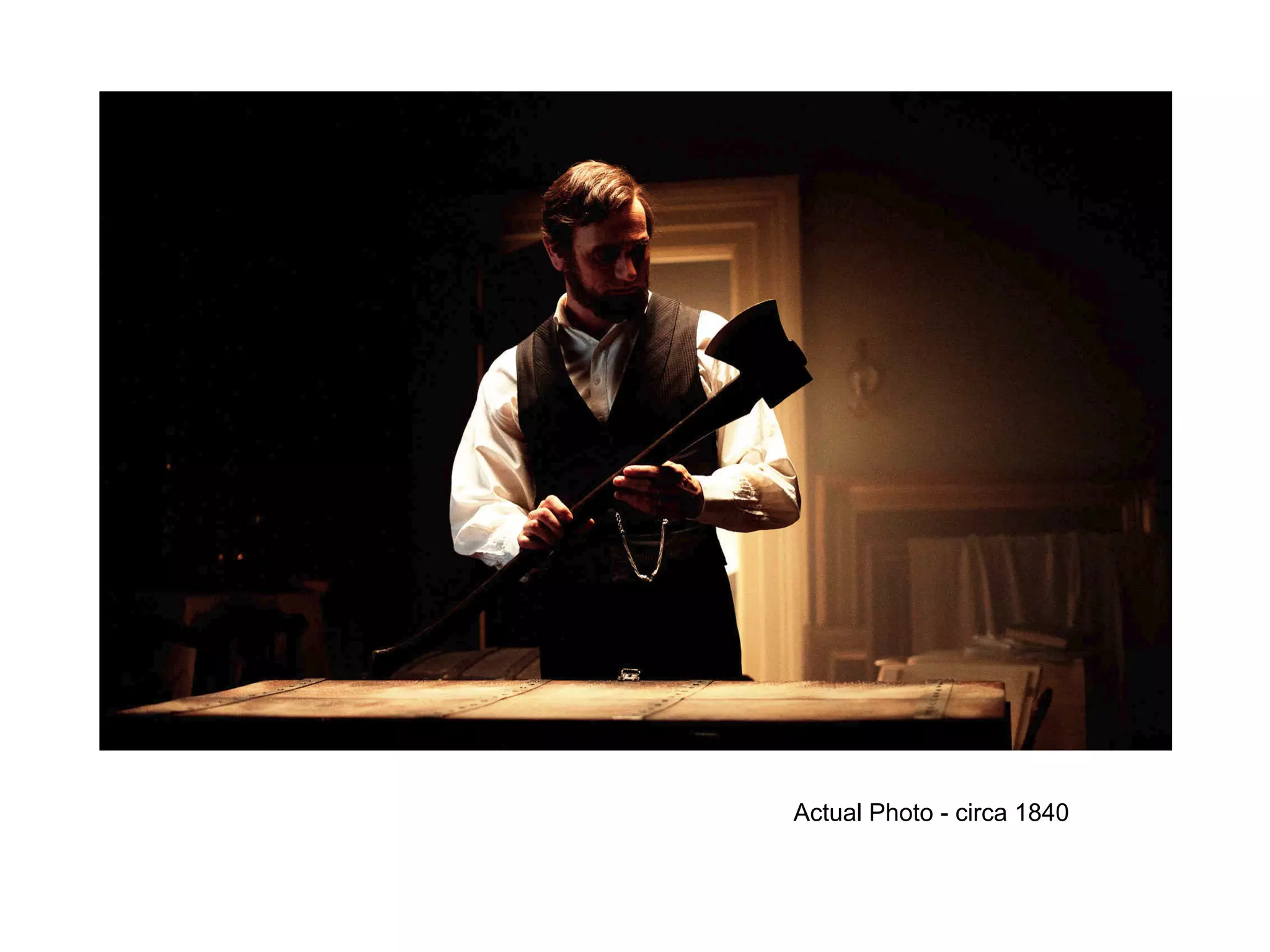 Actual Photo - circa 1840
 