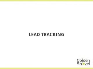 LEAD TRACKING
 