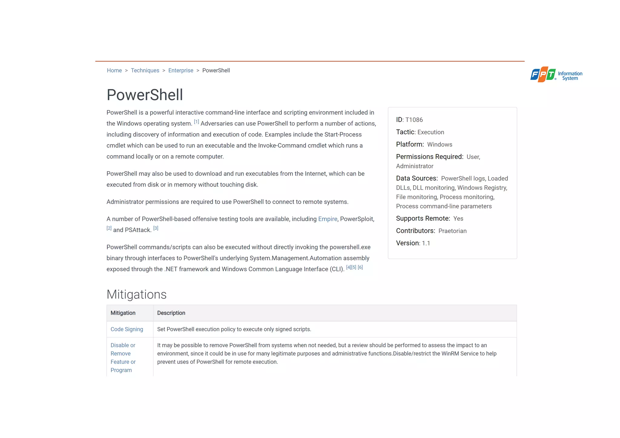 Sharpening your Threat-Hunting Program with ATTACK Framework