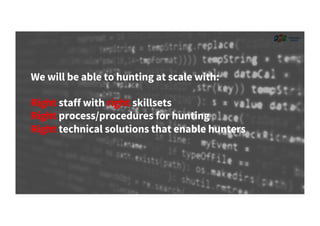 Sharpening your Threat-Hunting Program with ATTACK Framework