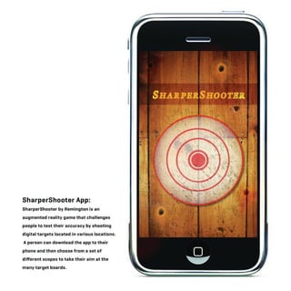 Sharpershooter phone openingscreen