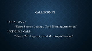Sharp (phils) oral presentation | PPTX