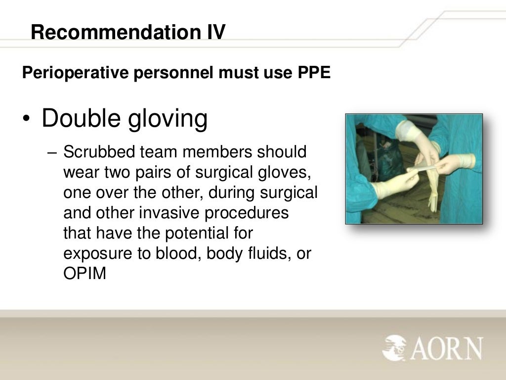 Sharps Safety AORN Practices