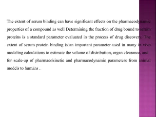 PLASMA / SERUM PROTEIN BINDING BY EQUILIBRIUM DIALYSIS TECHNIQUE | PPTX