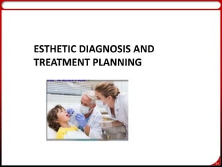 65
ESTHETIC DIAGNOSIS AND
TREATMENT PLANNING
 