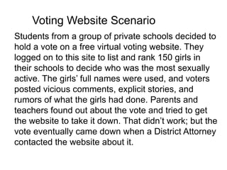 Fight videosInformation Sexual messagesCell phone numbers