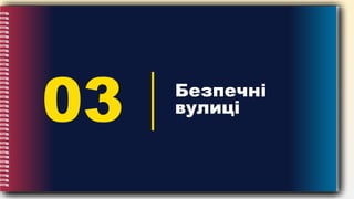 03 Безпечні
вулиці
 