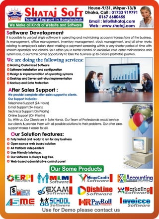 Shataj Business Profile 