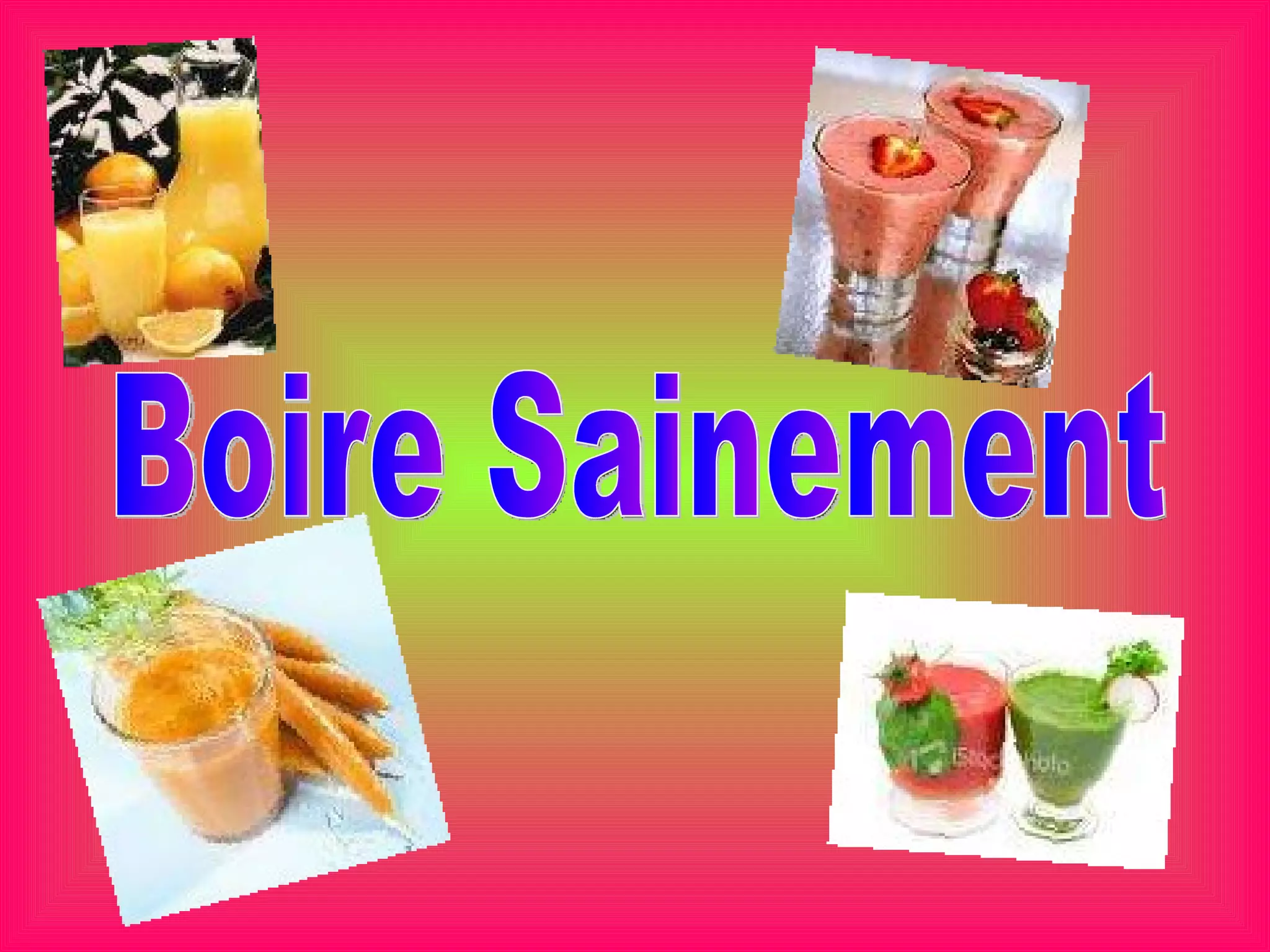 Boire Sainement