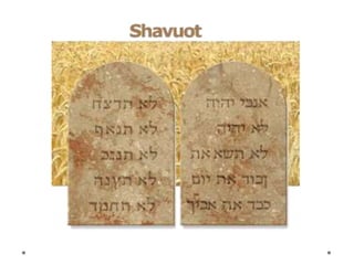 Shavuot   wekenfeest