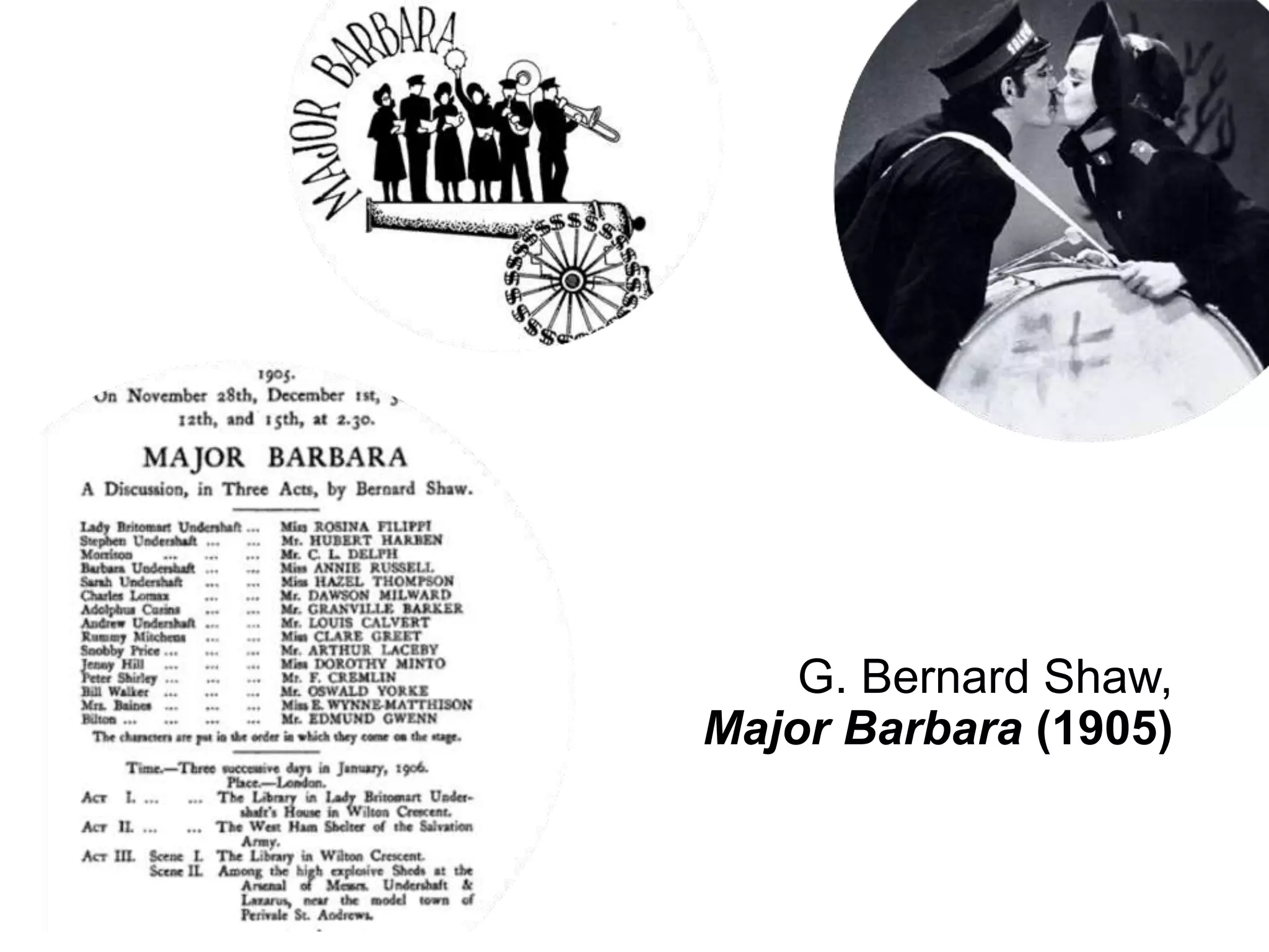 Major Barbara (1905) PPT