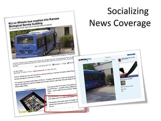 Socializing  News Coverage 