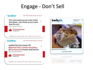 Engage - Don’t Sell 