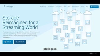 Internal Use - Confidential
pravega.io
 