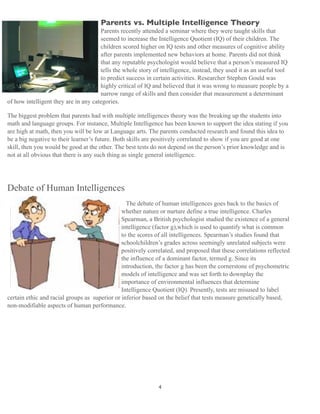 Multiple Learning Theory newsletter