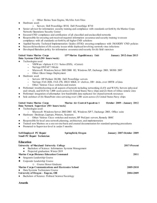 Shay - 2018 updated | DOCX | Operating Systems | Computer Software and ...