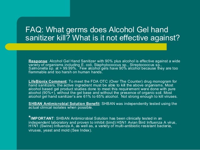 Shban powerpoint ca_wh   o_cdc_fda_persistent_hand_sanitizers