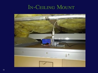 In-Ceiling Mount




11
 
