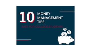 10 Money Management Tips for College Students from Stevens-Henager College