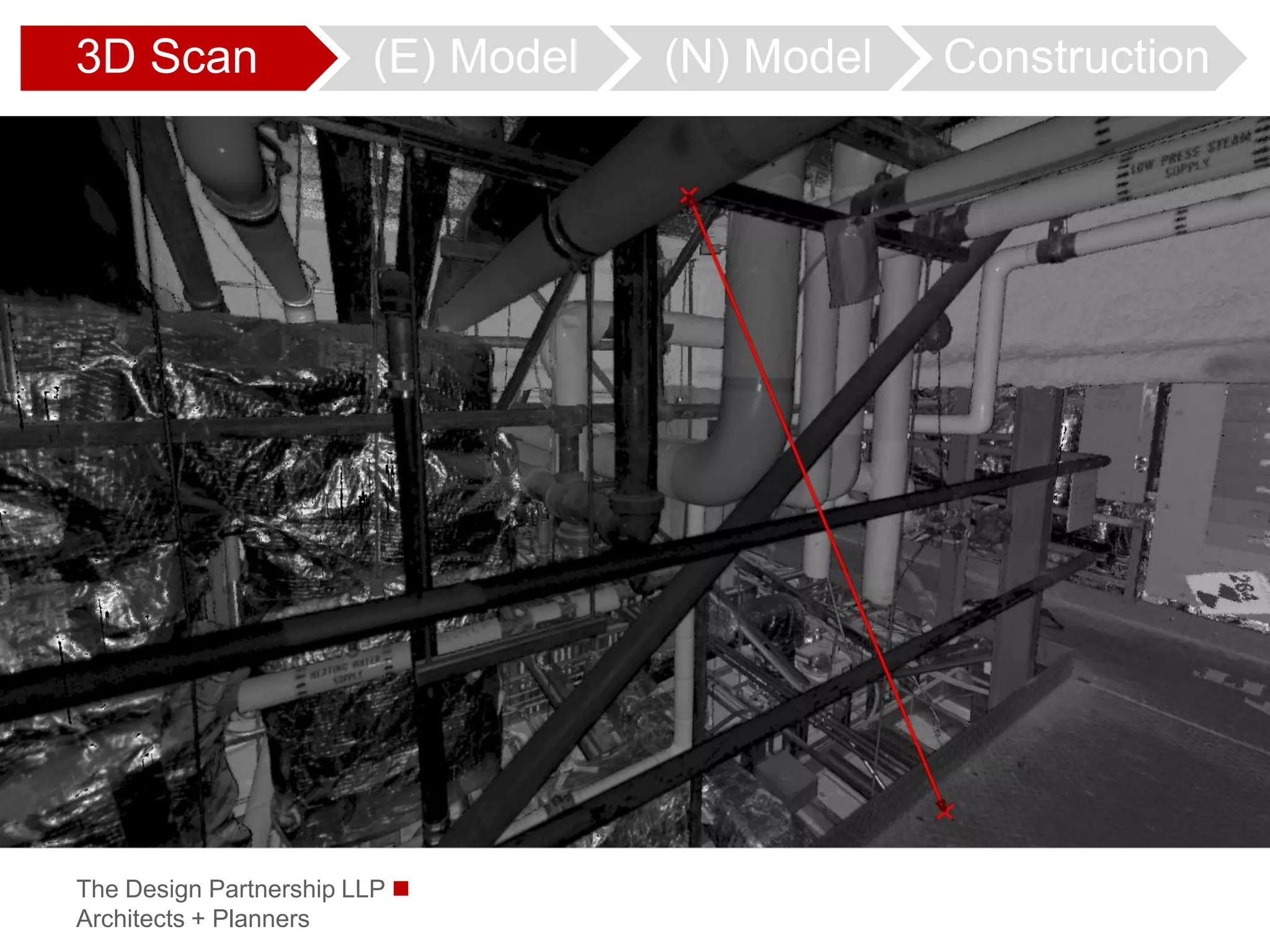 3D Scan                 (E) Model   (N) Model   Construction




The Design Partnership LLP 
Architects + Planners
 
