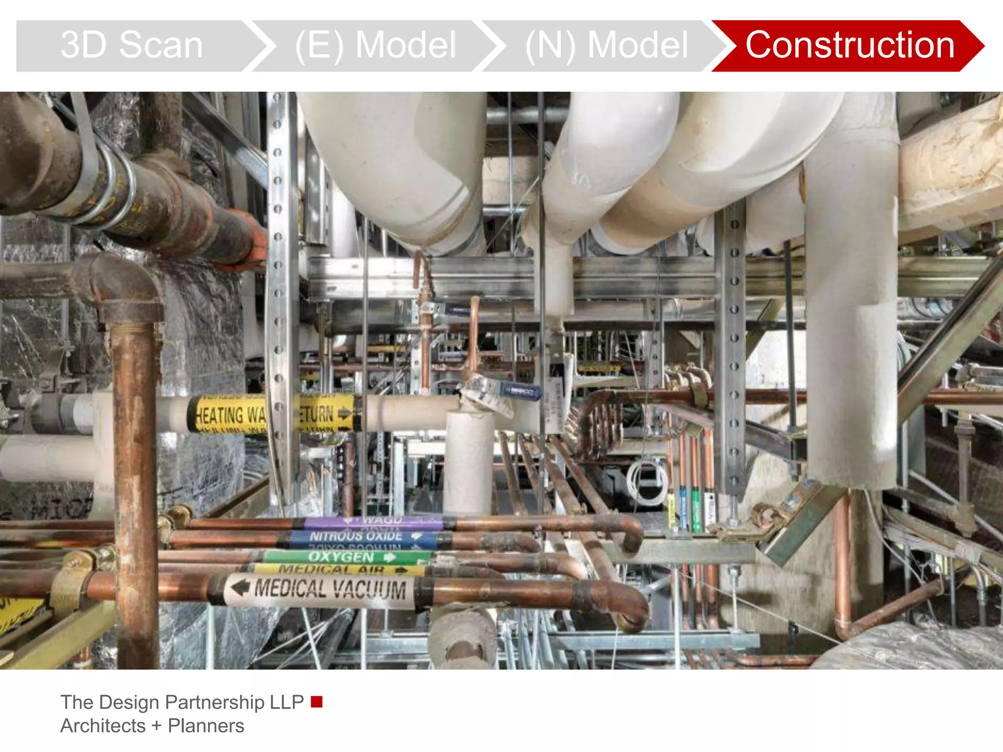 3D Scan                 (E) Model   (N) Model   Construction




The Design Partnership LLP 
Architects + Planners
 
