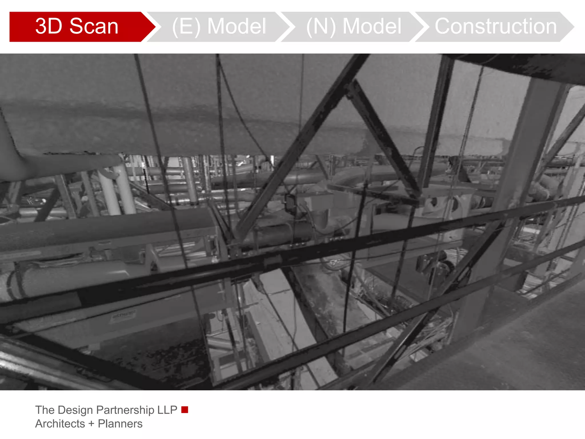 3D Scan                 (E) Model   (N) Model   Construction




The Design Partnership LLP 
Architects + Planners
 