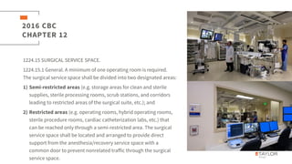 2016 California Building Code Updates for Healthcare | PDF