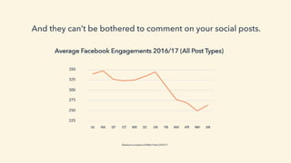 And they can’t be bothered to comment on your social posts.
 