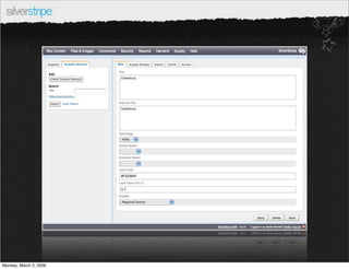 ModelAdmin in SilverStripe 2.3