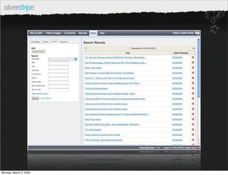 ModelAdmin in SilverStripe 2.3