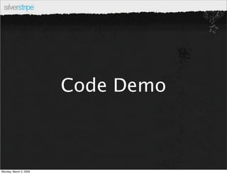 ModelAdmin in SilverStripe 2.3