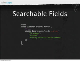 ModelAdmin in SilverStripe 2.3
