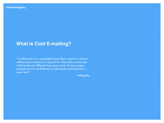 Cold Email Tactics That Generate Warm Leads | PPT
