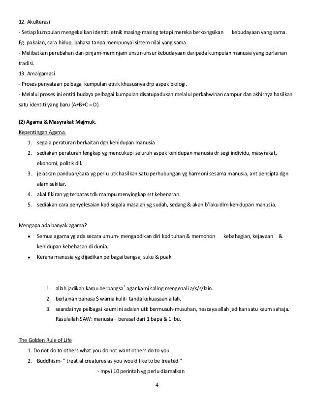 Contoh Asimilasi Malaysia - Job Seeker
