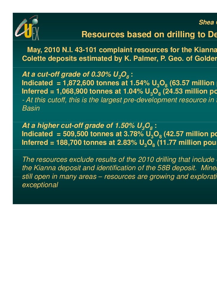 Geology of the Shea Creek uranium deposits an expanding uranium dist…
