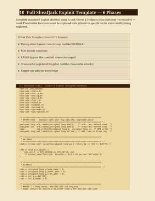 SheafJack: Advanced Kernel Exploitation in Linux 6.18+ via slab_sheaf ...