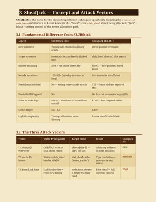 SheafJack: Advanced Kernel Exploitation in Linux 6.18+ via slab_sheaf ...