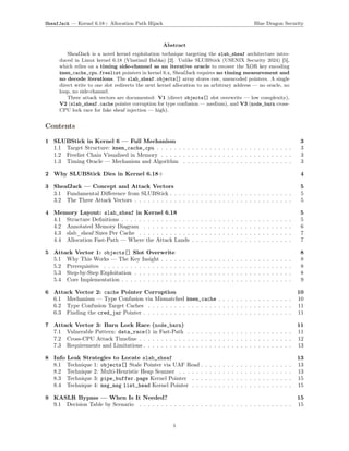 SheafJack: Novel Kernel 6.18+ Exploitation via slab_sheaf Allocation ...
