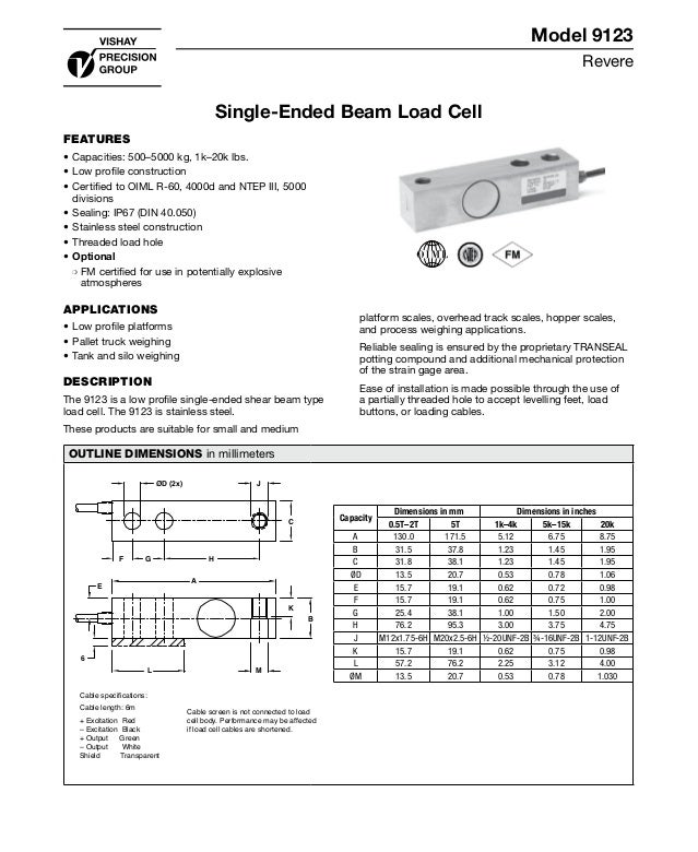 Shear Beam Load Cell