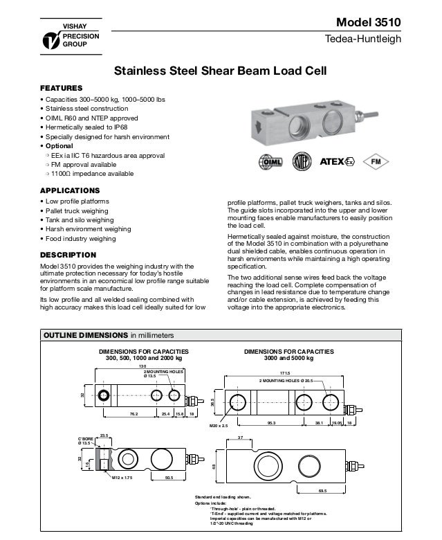 Shear Beam Load Cell