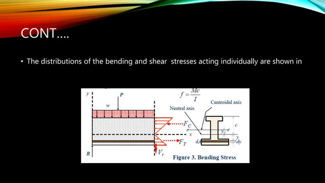 Shear and diagonal tension in beams | PPTX