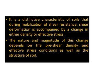 Shear Strength of Soil lecture - Soil mechanics 2 | PPTX