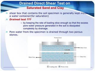 Shear Strength of soil Geotechnical Engineering | PDF