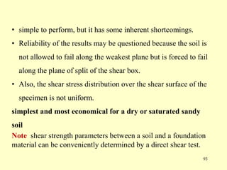 Shear Strength of soil Geotechnical Engineering | PDF