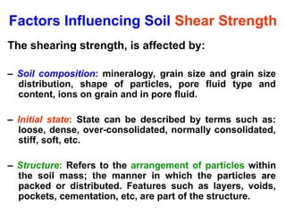Shear Strength of Soil geotechnical engineering | PPT