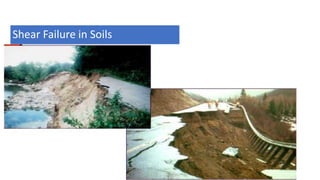 Shear Failure in Soils
 