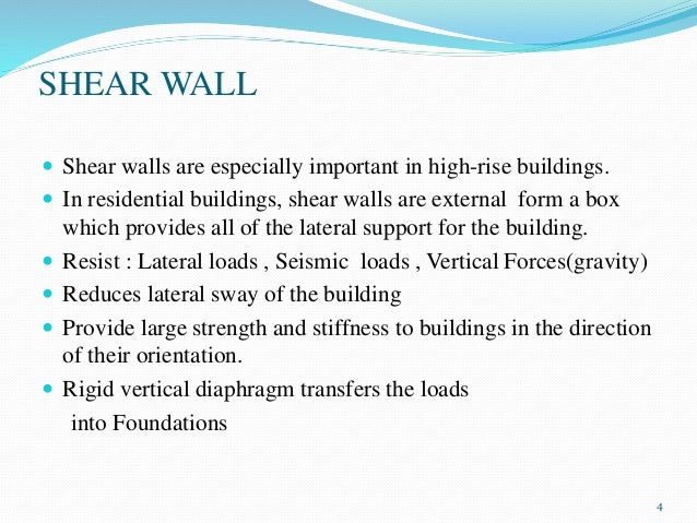 Shear wall