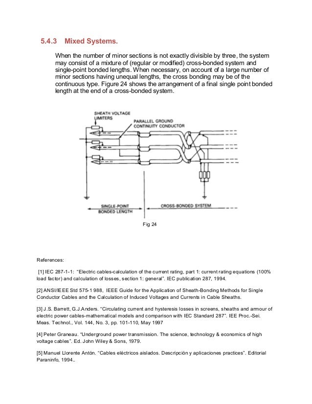 Sheath bonding method for underground cables