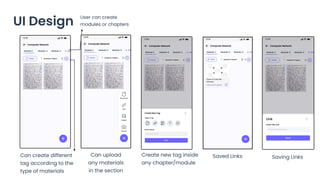 UI UX Design Case Study | Lets Learn | PDF