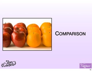 COMPARISON
18
 